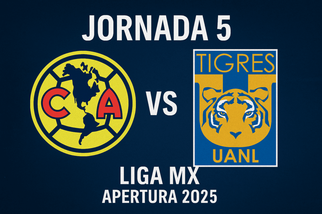 Club América vs Tigres | Jornada 5 Liga MX Apertura 2025 – Previa ...